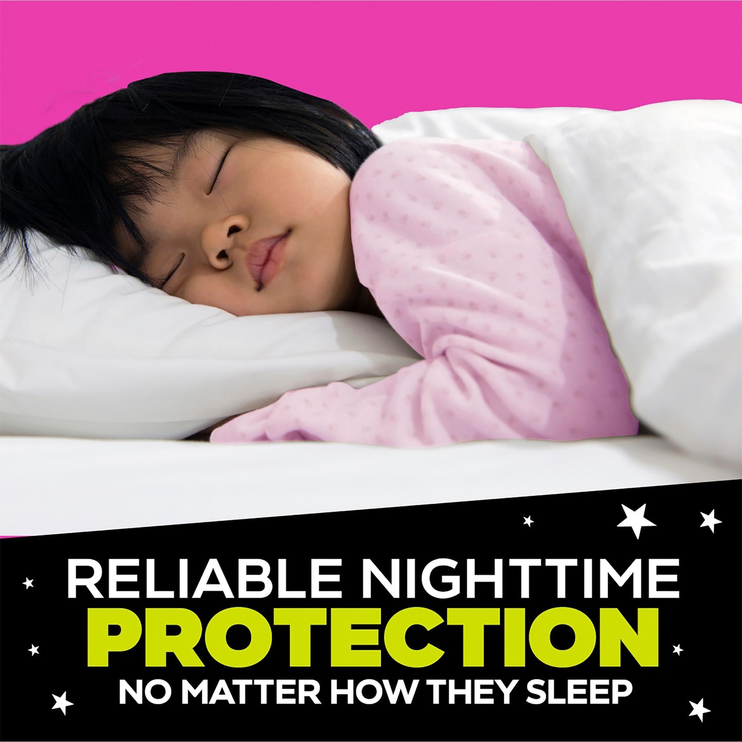 Ninjamas Girls Bedwetting Nighttime Underwear, Size S/M (38-70 lbs), 44 Count, Overnight Protection, Ultra Absorbent, Hypoallergenic