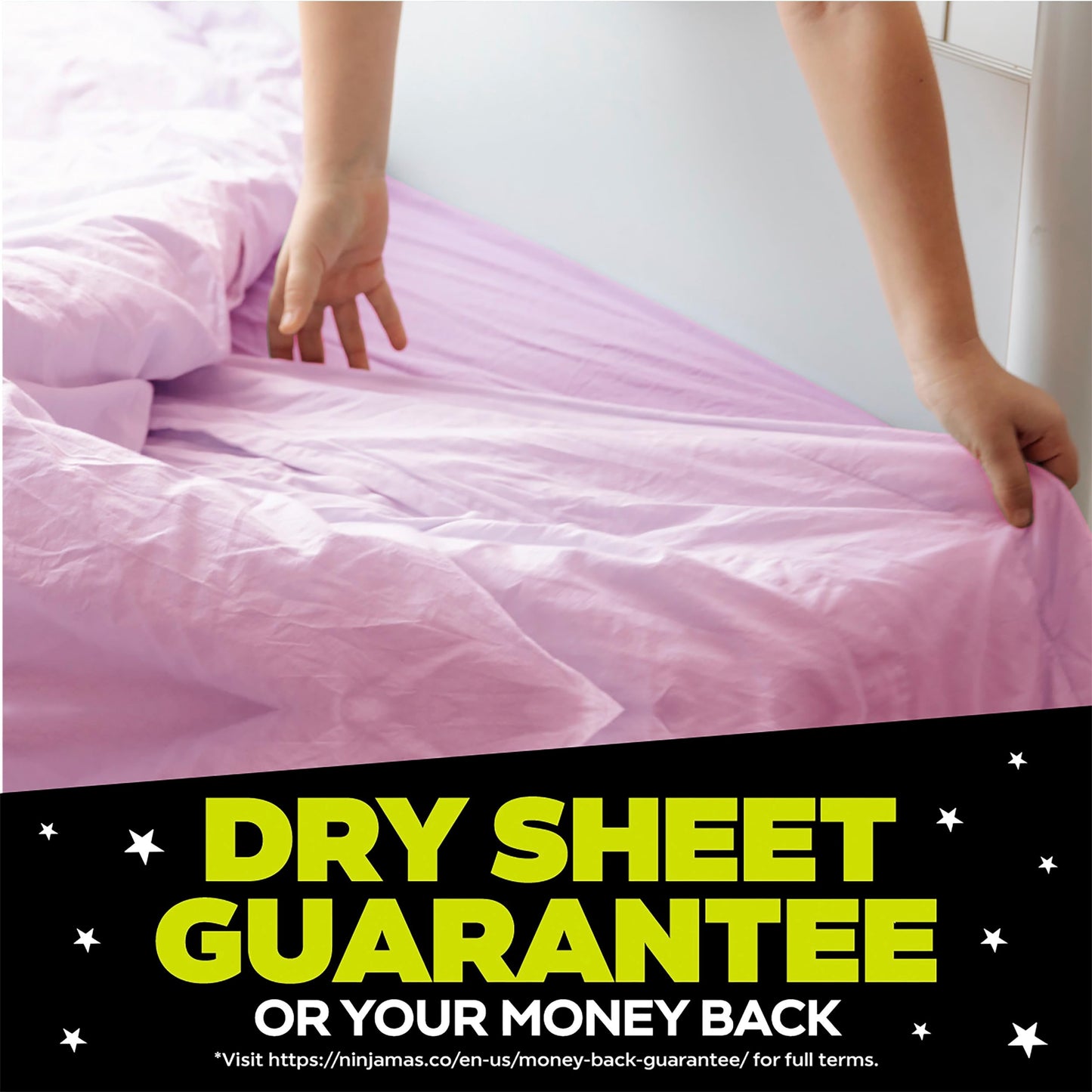 Ninjamas Girls Bedwetting Nighttime Underwear, Size S/M (38-70 lbs), 44 Count, Overnight Protection, Ultra Absorbent, Hypoallergenic