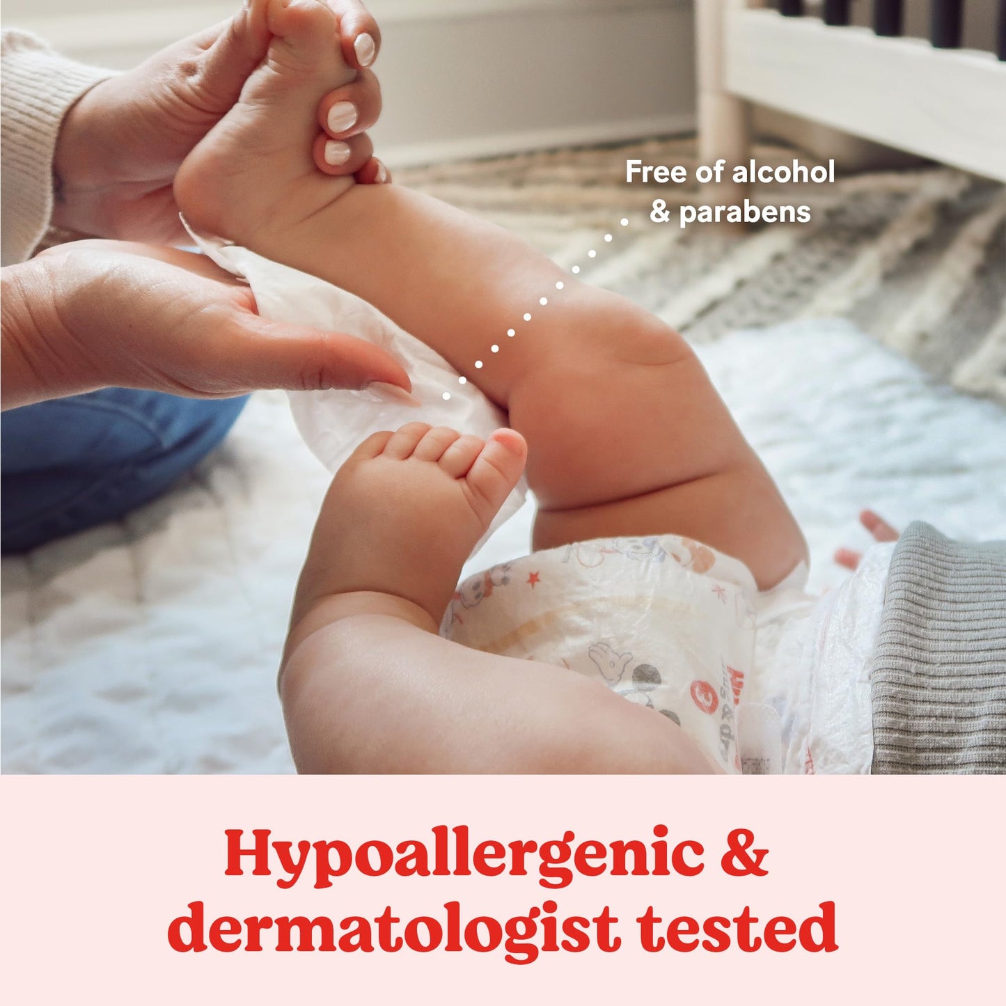 Huggies Simply Clean Unscented Baby Diaper Wipes, 1 Flip-Top Pack (64 Wipes Total), Packaging May Vary